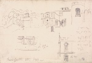 Kasteel Powis door James Ward